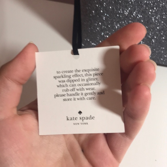 Kate spade bag. Sparkly blue - Picture 3 of 4